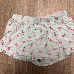 PINK Victoria's Secret Flamingo Sleep Shorts